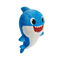 М'які тварини - Інтерактивна м’яка іграшка Baby shark Тато акуленятка 30 см (61032)#2