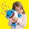 М'які тварини - Інтерактивна м’яка іграшка Baby shark Тато акуленятка 30 см (61032)#3