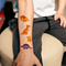 Косметика - Набор тату для тела Tattooshka Оранжевые динозаврики (WS-071)#2