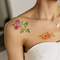 Косметика - Набор тату для тела Tattooshka Акварельные цветы (TH-030) (5805800010083)#2