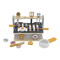 Дитячі кухні та побутова техніка - Іграшкова плита Viga Toys PolarB с посудом та грилем складна (44032)#2
