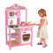 Детские кухни и бытовая техника - Детская кухня Viga Toys для принцессы бело-розовая деревянная  (50111)#4