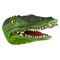 Фигурки животных - Игрушка-рукавичка Same toy Крокодил зеленый (X374UT)#2