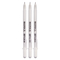 Канцтовари - Набір гелевих ручок Sakura Basic білий 3 штуки (POXPGBWH3C)#2