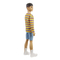 Куклы - Кукла Barbie Fashionistas Кен в полосатом джемпере и джинсовых шортах (GRB91)#2