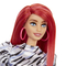 Ляльки - Лялька Barbie Fashionistas Модниця у білій сукні з принтом (GRB56)#4