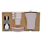 Детские кухни и бытовая техника - Набор посуды Tigres Релакс кофейный 19 элементов (39804)#3