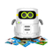 Роботы - Интерактивный робот AT-ROBOT 2 с сенсорным управлением белый (AT002-01-UKR)#4