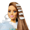 Ляльки - Лялька Barbie Extra у довгій веселковій сукні (GYJ78)#3