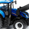 Автомодели - Автомодель Bburago Farm Трактор New holland синий (18-31632)#3