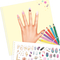 Товары для рисования - Раскраска Top Model Дизайн ногтей с наклейками (0411471)#3
