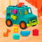 Розвивальні іграшки - Сортер Battat Вантажівка сафарі (BX2024Z)#4