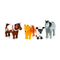 Магнітні конструктори - Магнітний конструктор Popular Playthings Фермерські тварини 16 елементів (PPT-62001)#3