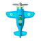 Транспорт і спецтехніка - Іграшковий літак Fat Brain Toys Playviator блакитний (F2262ML)#2