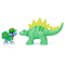 Фигурки персонажей - Игровая фигурка Paw Patrol Дино миссия Рокки с динозавром (SM17706/1660)#2