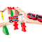 Залізниці та потяги - Ігровий набір Ecotoys Дерев'яна залізниця з потягом (HM180995)#3