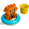Конструктори LEGO - Конструктор LEGO DUPLO Веселе купання: Плаваюча червона панда (10964)#2