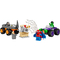 Конструктори LEGO - Конструктор LEGO Marvel Павук та його чудові друзі Битва Халка з Носорогом на вантажівках (10782)#2