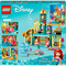 Конструктори LEGO - Конструктор LEGO Disney Princess Підводний палац Аріель (43207)#3