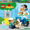 Конструктори LEGO - Конструктор LEGO DUPLO Реск'ю Поліцейський мотоцикл (10967)#3