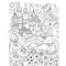 Товары для рисования - Книга-раскраска «Почти миллион лам» Лулу Майо (9786177853779)#3