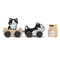 Розвивальні іграшки - Дерев'яна іграшка Cubika Веселі кошенята (15450) (4823056515450)#2