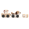 Розвивальні іграшки - Дерев'яна іграшка Cubika Кмітливі цуценята (15443) (4823056515443)#2