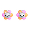 Ювелірні прикраси - Сережки Uma&Umi Magic Seven BUN квітколев (2210000005228)#2