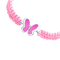 Ювелірні прикраси - Браслет плетений UMa&UMi Fly Метелики рожеві (0010000016956)#2