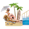 Мебель и домики - Игровой набор Rainbow high Pacific coast Вечеринка у бассейна (578475)#4