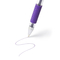 Канцтовари - Набір ароматних гелевих ручок Scentos Мерехтливі кольори 8 штук (25012)#3