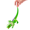 Фигурки животных - Интерактивная игрушка Robo Alive Плащеносная ящерица зеленая (7149-1)#4