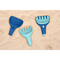 Наборы для песочницы - Игровой набор Quut Raki для песка и снега голубые грабельки (170884)#2