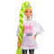 Ляльки - Лялька Barbie Extra з неоново-зеленим волоссям (HDJ44)#4