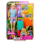 Ляльки - Ігровий набір Barbie Кемпінг на природі з червоним спальним мішком (HDF73)#6