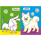 Детские книги - Книга «Первые раскраски с цветным контуром для малышей. Милые собачки. 32 большие наклейки» (9786175472347)#2