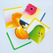 Навчальні іграшки - Розумні картки Crystal Book Фрукти та овочі 30 штук (9789669875464)#3