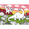 Детские книги - Книга «Первая цветная раскраска с развивающими заданиями Рисуем динозавров» (9789669879080)#3
