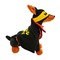 М'які тварини - М'яка іграшка WP Merchandise Доберман супергерой Хороший хлопчик 24 см (FWPDOGGBOY22BG024)#2