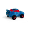 Персонажі мультфільмів - М'яка іграшка WP Merchandise Машинка з червоними вікнами (FWPCAR22BLRED0000)#2