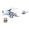 Конструкторы с уникальными деталями - Конструктор Sluban Model Bricks Вертолет Вайпер AH-1Z 482 деталей (M38-B0838)#2