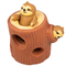 Антистресс игрушки - Набор игровой Qunxing ленивцы в дупле (80-9592)#2