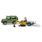 Транспорт і спецтехніка - Ігровий набір Bruder Land rover Defender та міні-екскаватор JCB (02593)#2