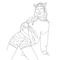 Товари для малювання - Розмальовка Жорж #girls#fashion#dance (9786178023508)#6