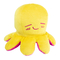 Мягкие животные - ​Мягкая игрушка KidsQo Осьминог перевернешь малиново-желтый 11 см (KD654)#2