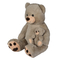 Мягкие животные - Мягкая игрушка Nicotoy Медвежонок с малышом 100 см (5810185)#2