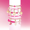 Набори для творчості - Набір для створення шарм-браслетів Make it Real Juicy Couture Неймовірні рожеві браслети (MR4413)#3