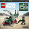 Конструктори LEGO - Конструктор LEGO Star Wars Мікровинищувач зореліт Боба Фетта (75344)#3