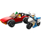 Конструктори LEGO - Конструктор LEGO City Переслідування автомобіля на поліцейському мотоциклі (60392)#2