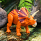 Фигурки животных - Интерактивная игрушка Dinos Unleashed Realistic S2 Трицераптос (31123V2)#3